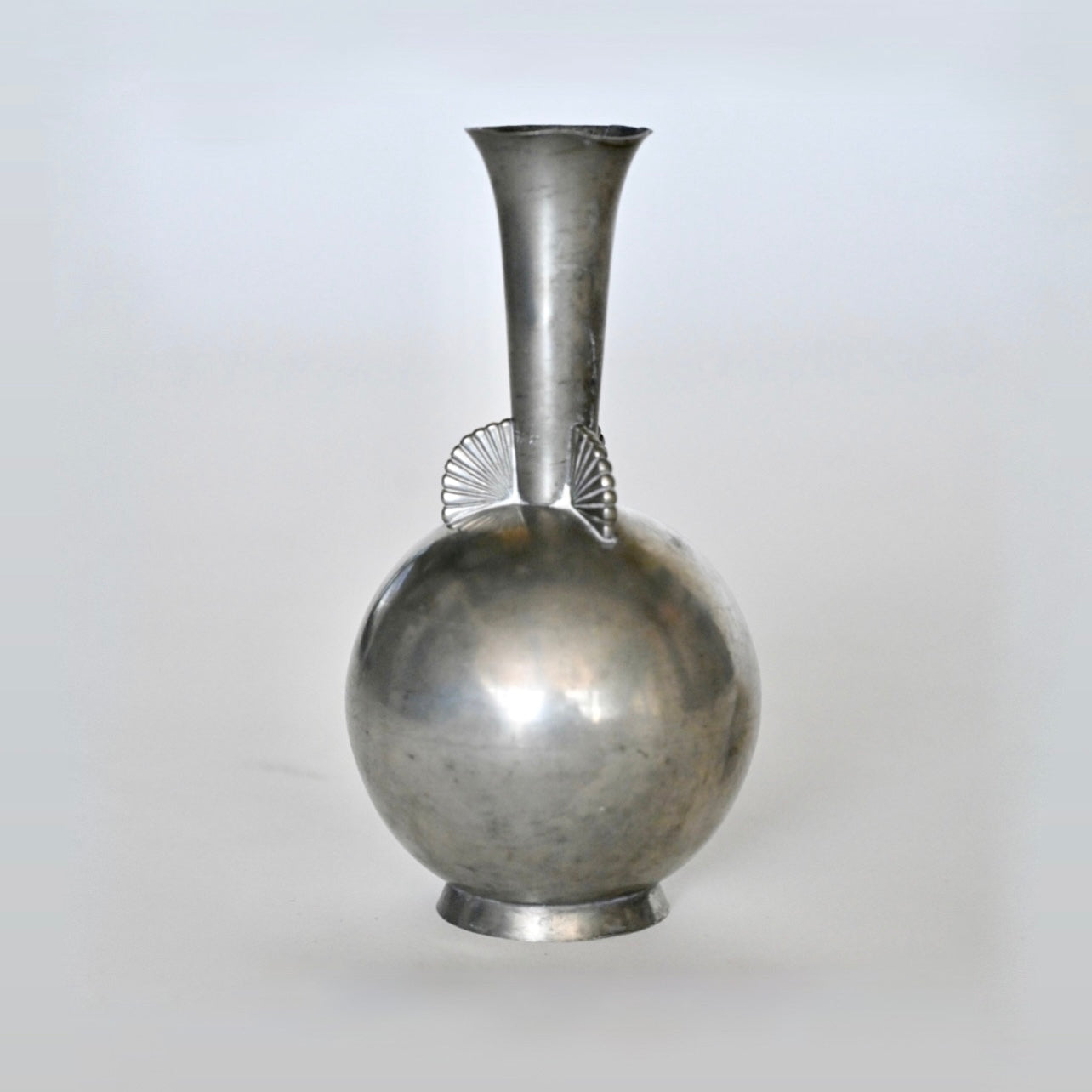 PEWTER VASE FOR C.G HALLBERG