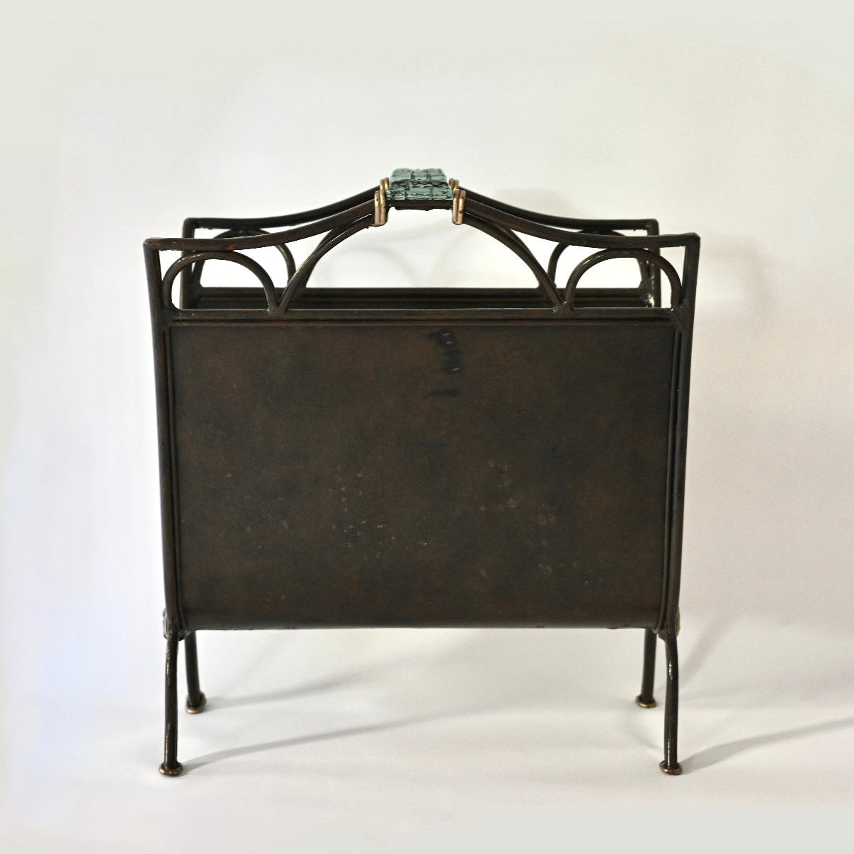 FRENCH ART DECO MAGAZINE HOLDER