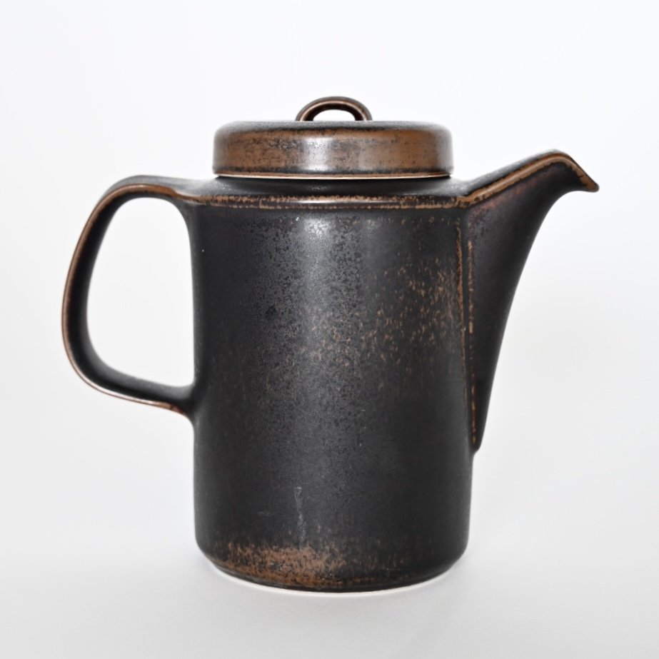 ARABIA RUSKA STONEWARE COFFEE POT