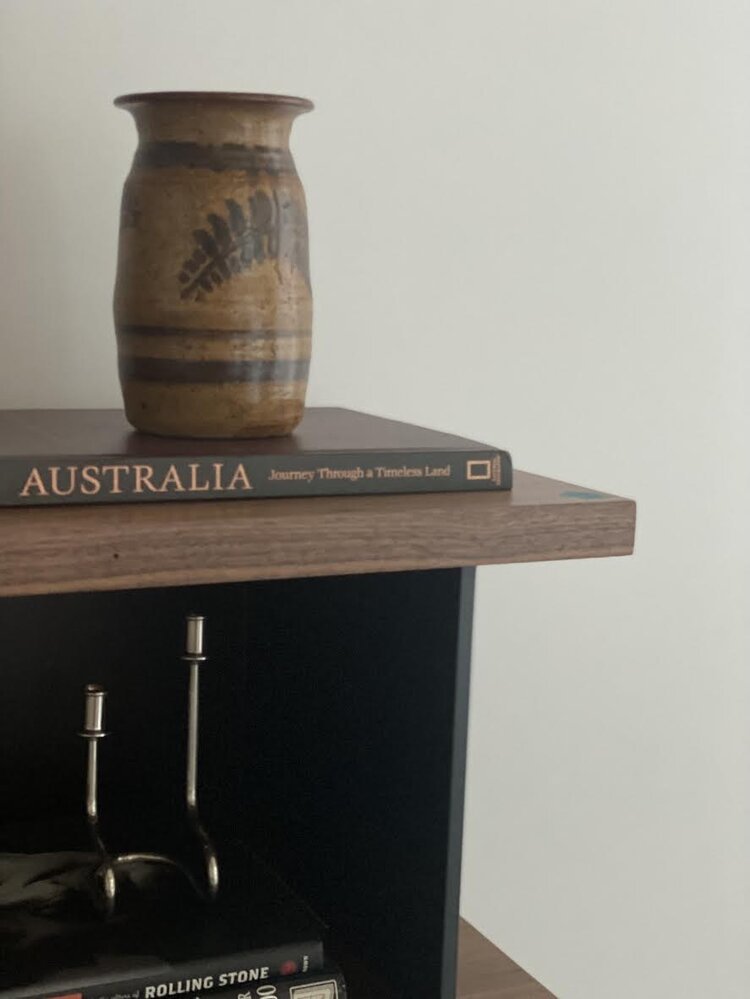 BOTANICAL CERAMIC VASE