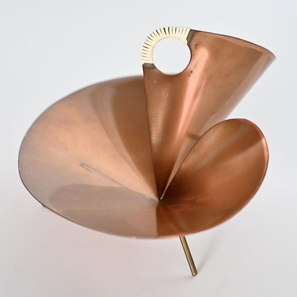 GÜNTER KUPETZ FREE FORM METAL BOWL