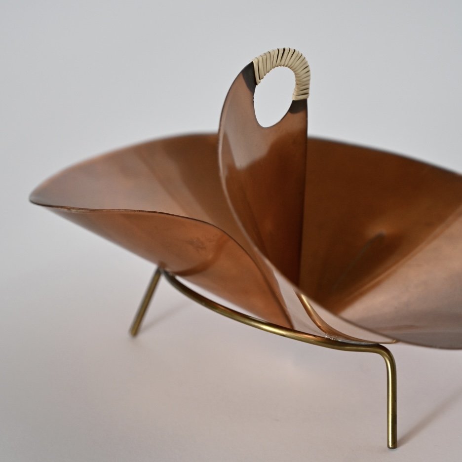 GÜNTER KUPETZ FREE FORM METAL BOWL