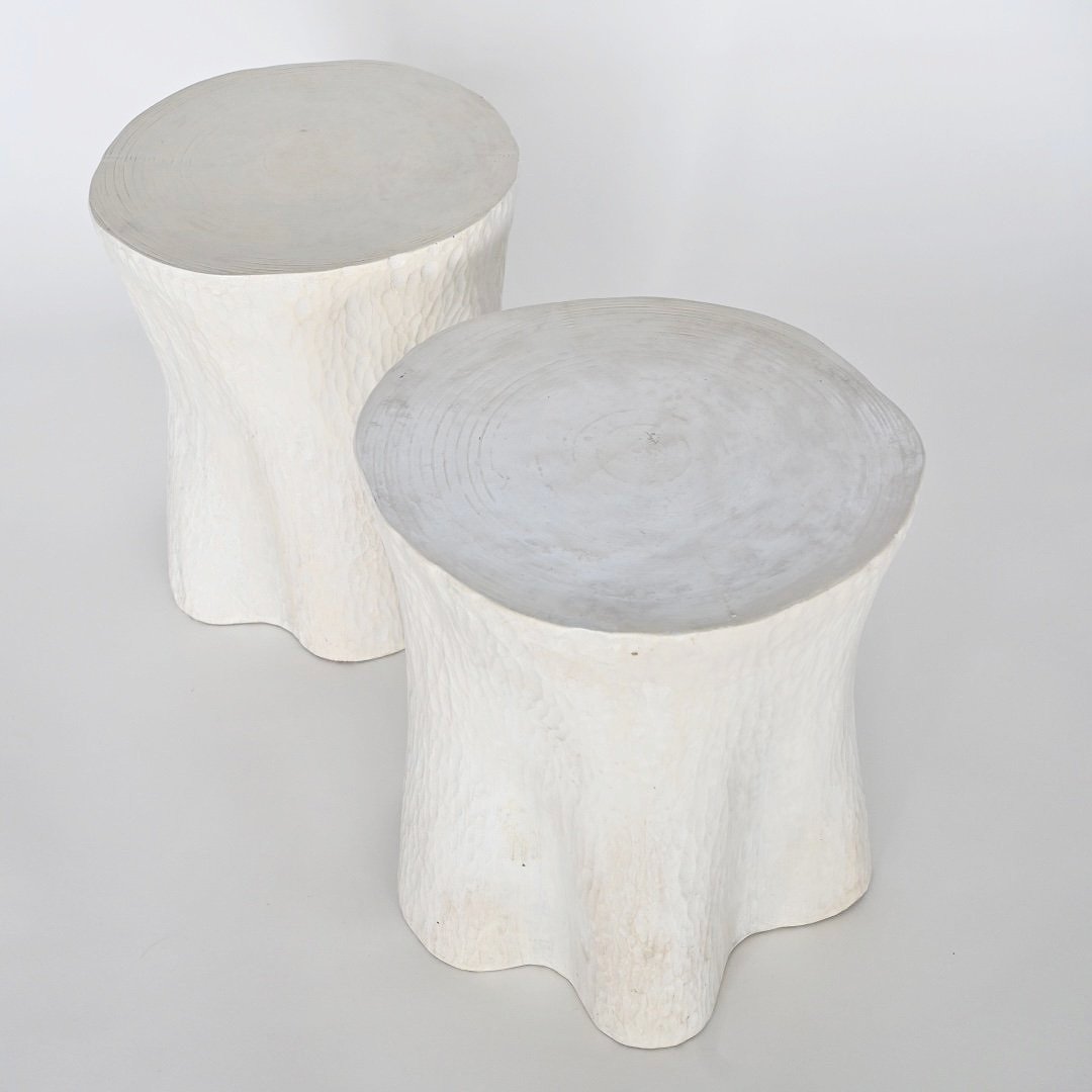 FAUX BOIS RESIN TABLES