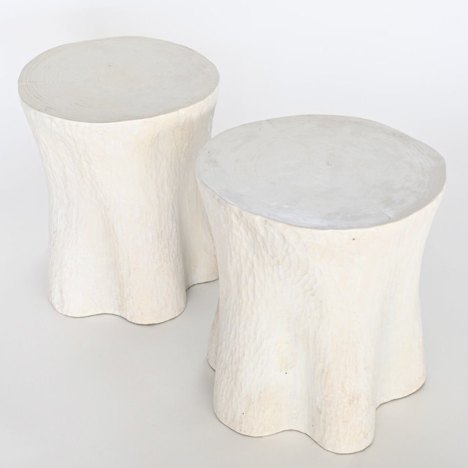 FAUX BOIS RESIN TABLES