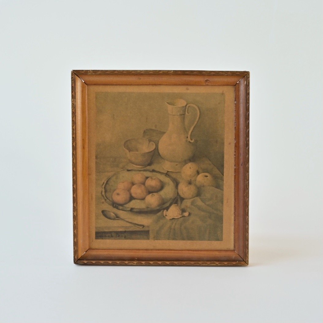 FRAMED HENK BOS STILL LIFE PRINT