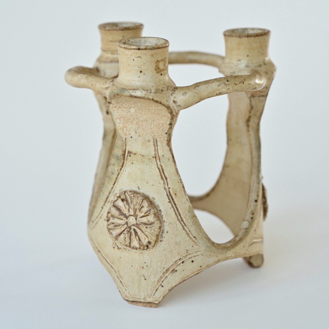 VINTAGE ORNAMENTAL CANDLE HOLDER