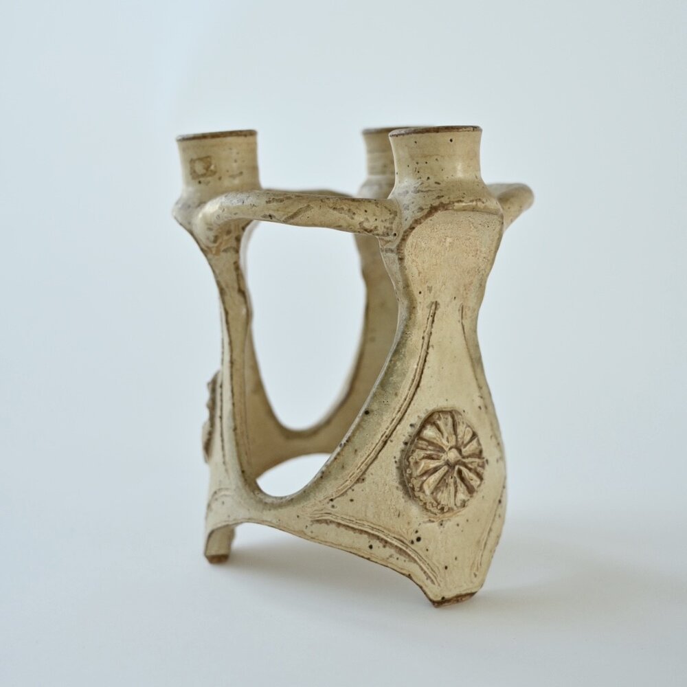 VINTAGE ORNAMENTAL CANDLE HOLDER