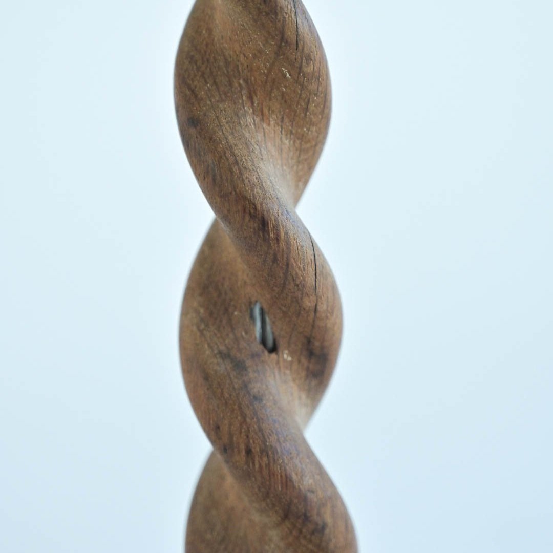 PAIR OF BARLEY TWIST LAMPS