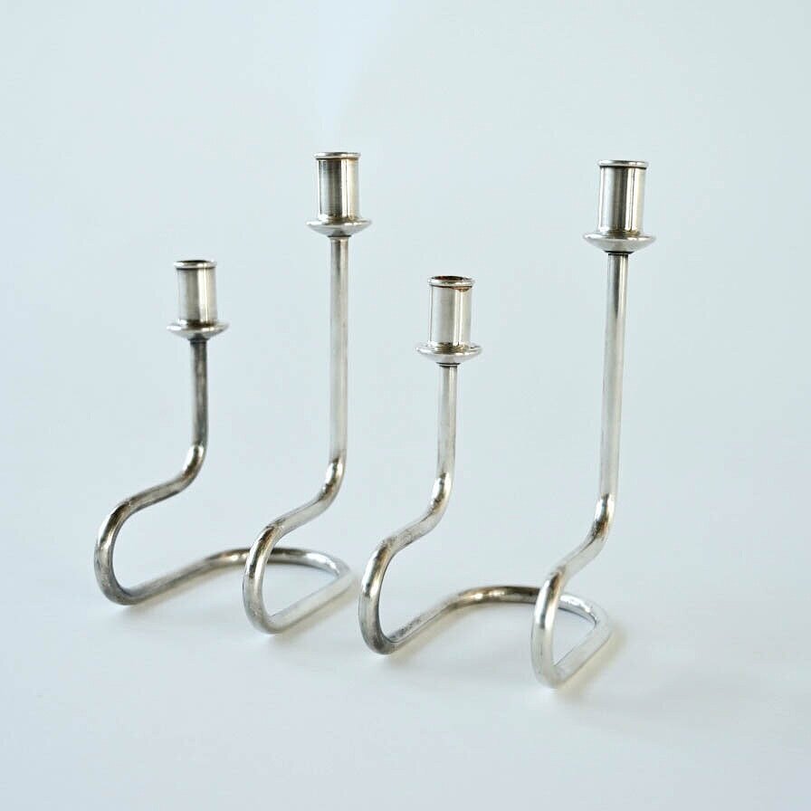 VINTAGE 1960'S ITALIAN CANDLE HOLDERS