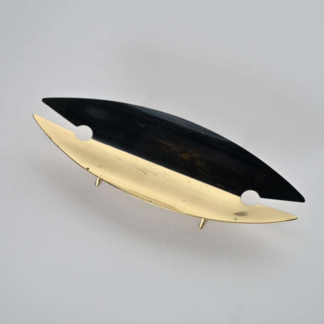 SET OF THREE BRASS BOWLS BY GÜNTER KUPETZ