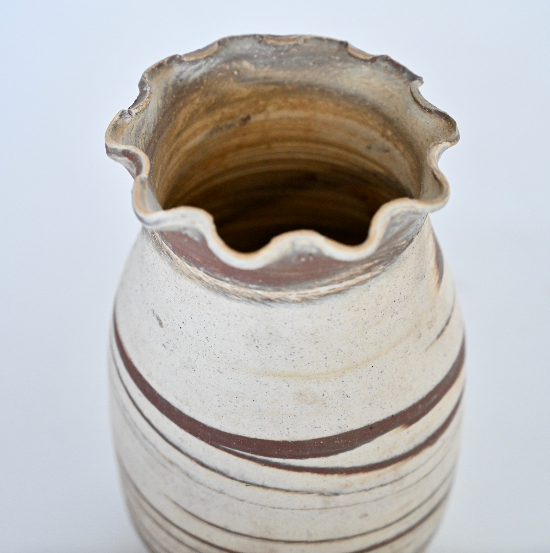 VINTAGE UNGLAZED VASE