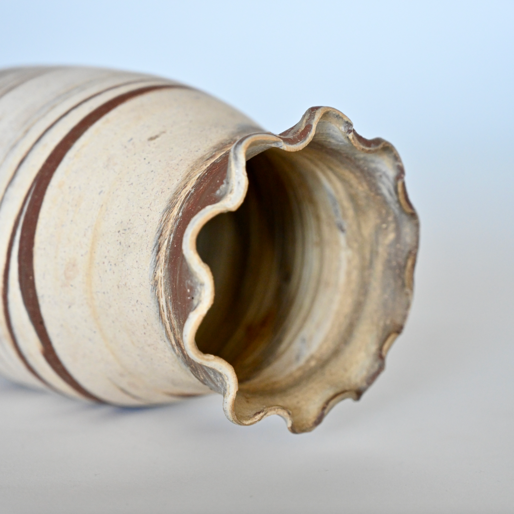 VINTAGE UNGLAZED VASE