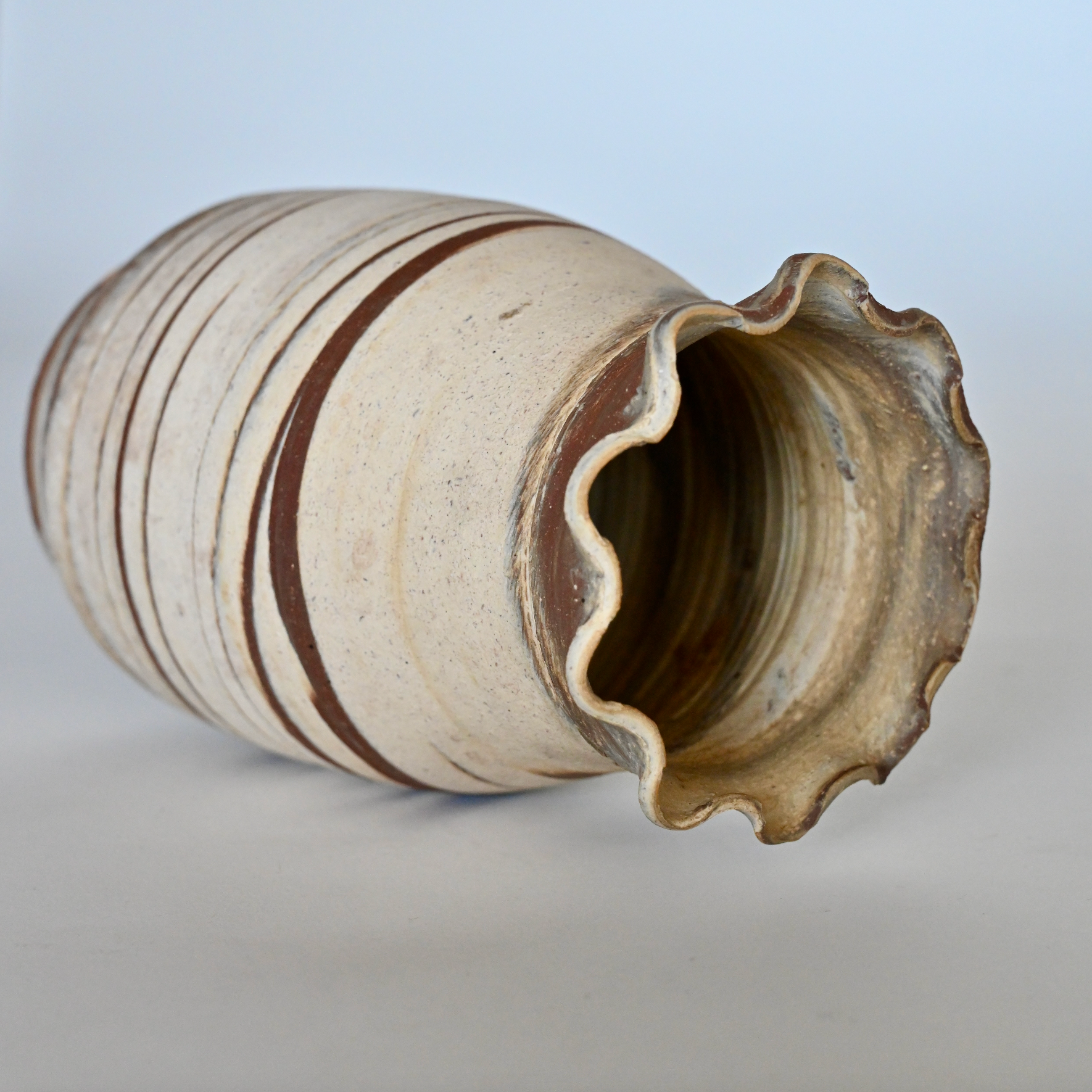 VINTAGE UNGLAZED VASE