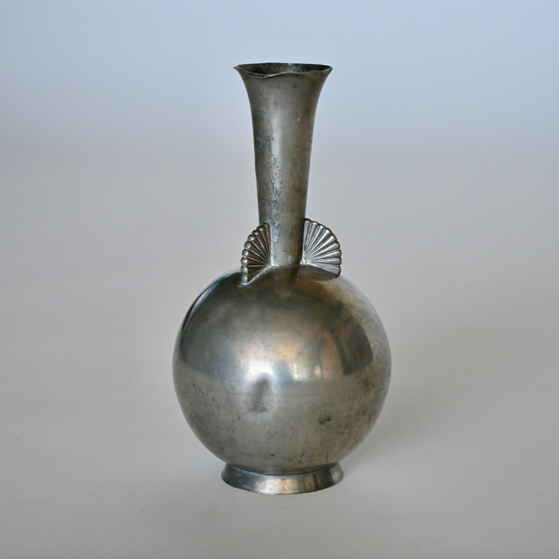 PEWTER VASE FOR C.G HALLBERG