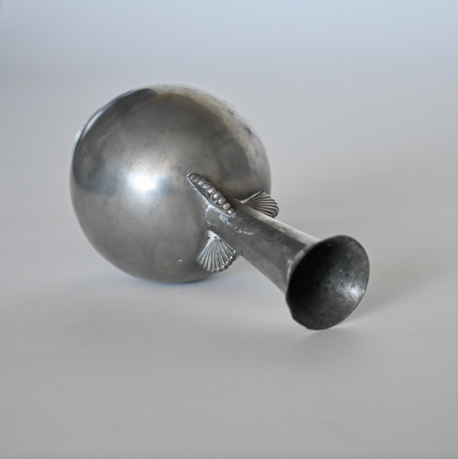 PEWTER VASE FOR C.G HALLBERG