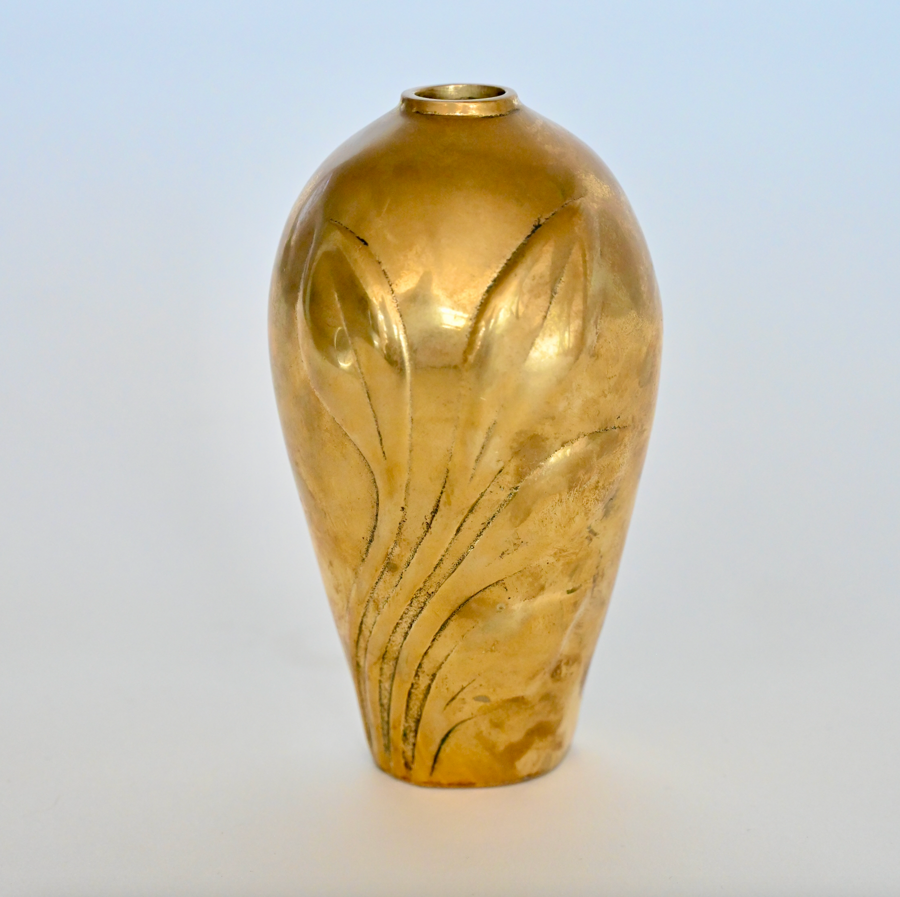 BRASS VASE