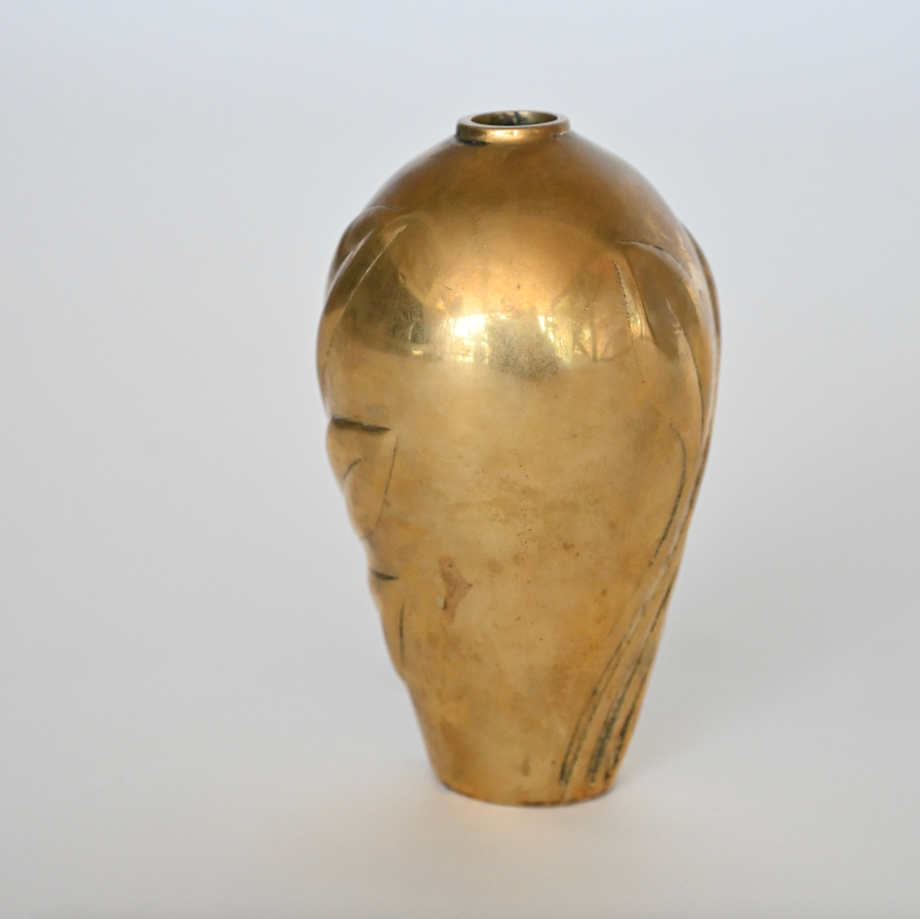 BRASS VASE