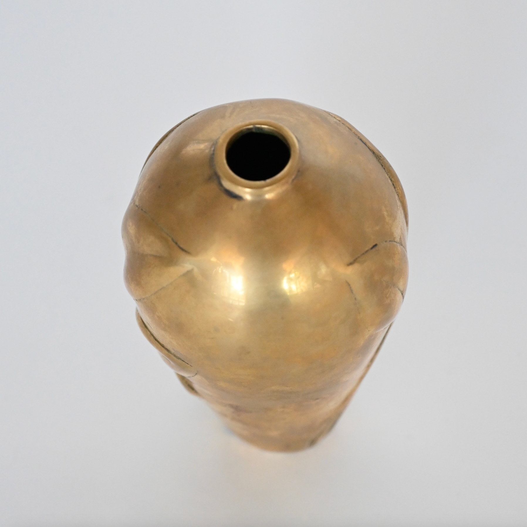 BRASS VASE