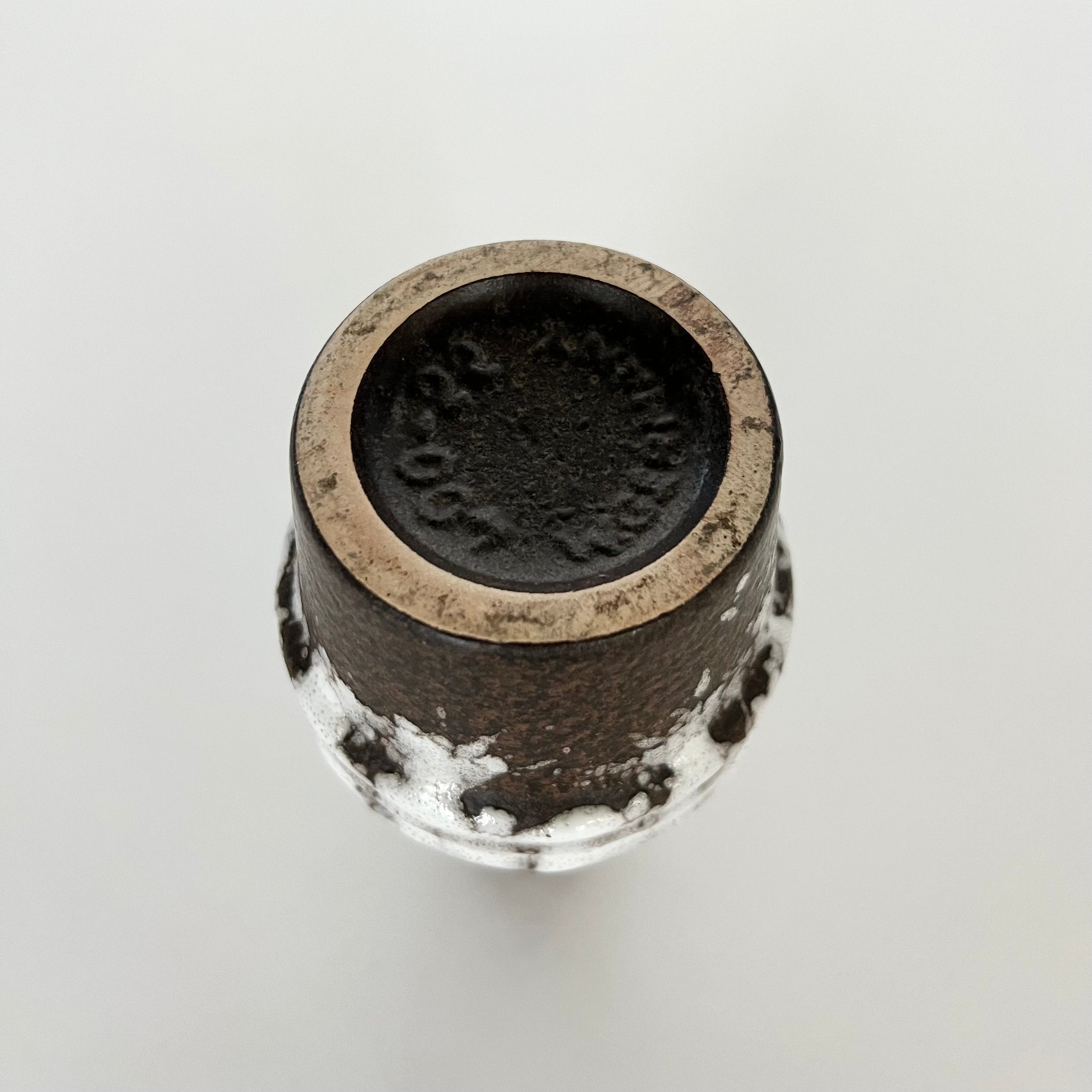 VINTAGE WEST GERMAN HANDLED VASE