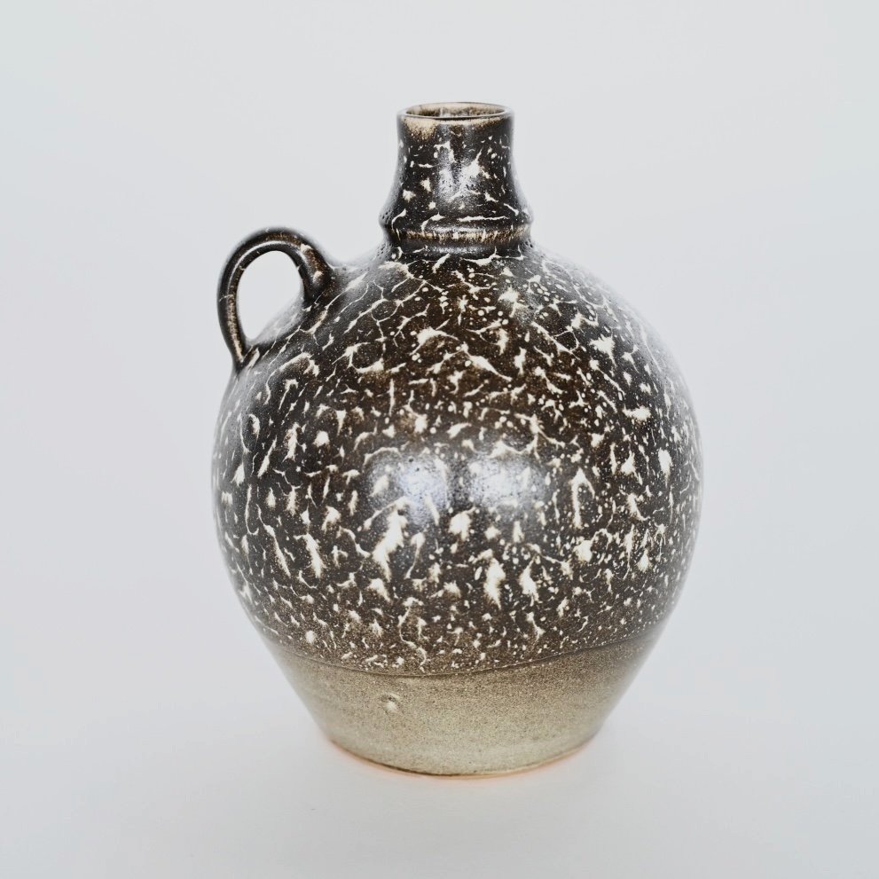 WEST GERMAN MARBLED VASE