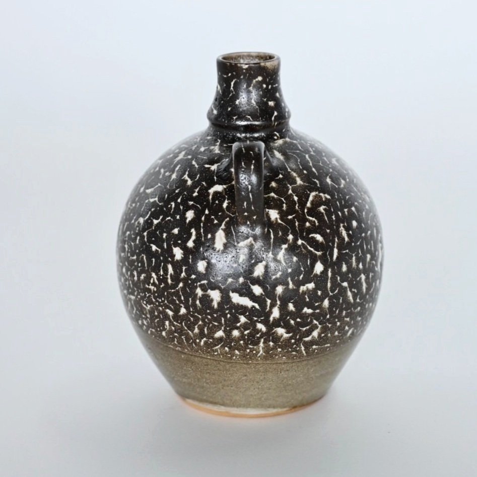 WEST GERMAN MARBLED VASE