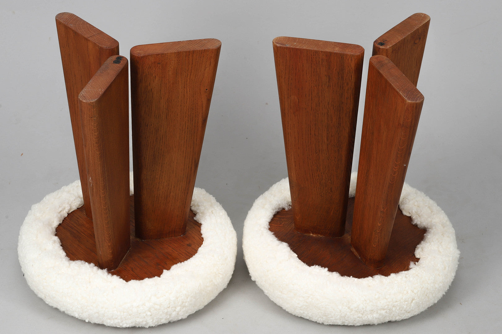 DANISH SHEEPSKIN STOOLS