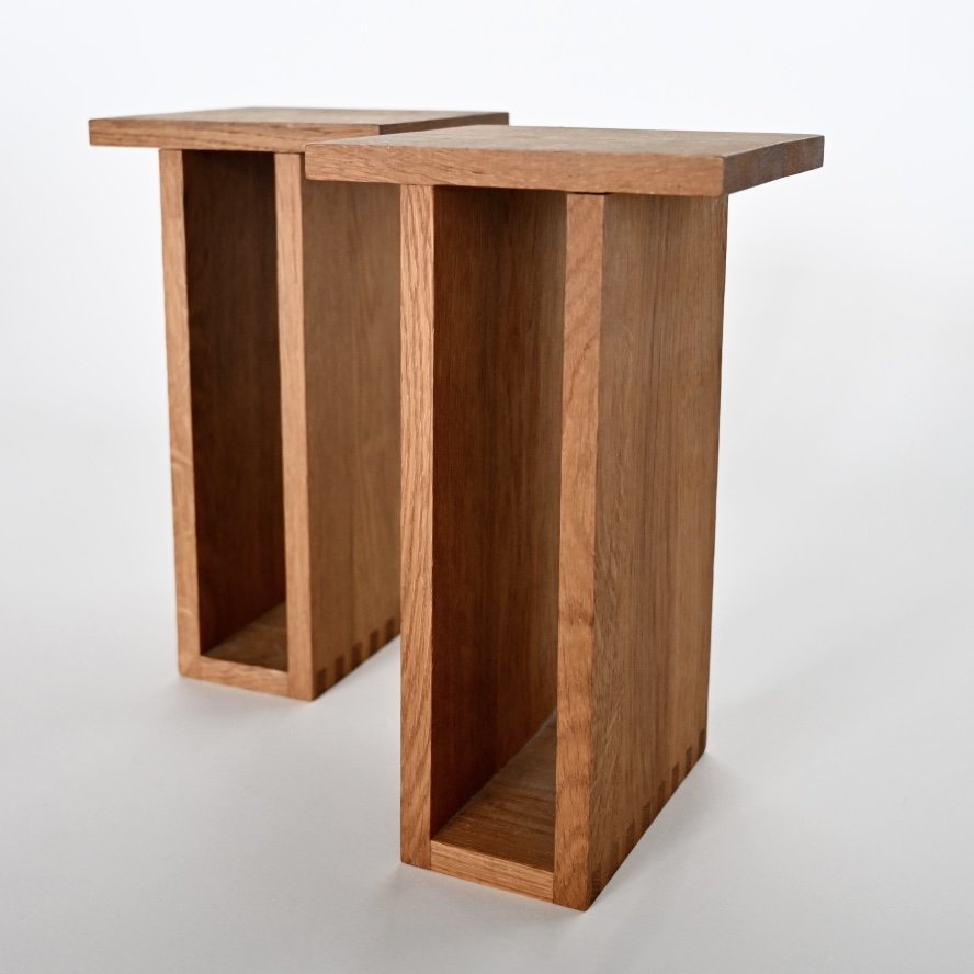 HANGING SIDE TABLES BY LARS JOHAN CLAESSON