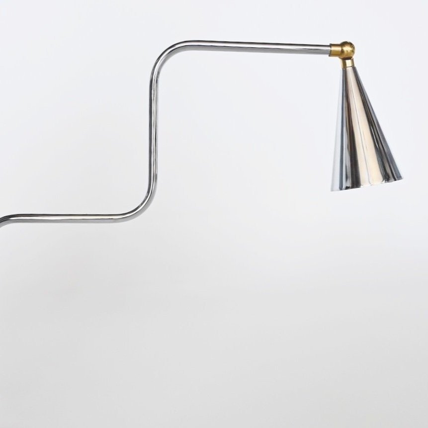 ITALIAN TWO TONE SCONCE BY DISEGNO LUCE